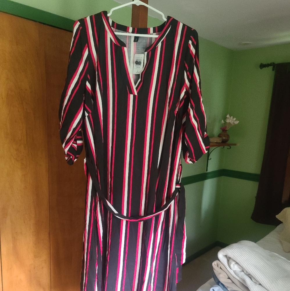 NWT Torrid Striped Dress
